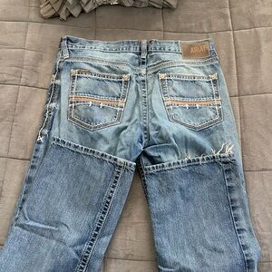 Ariat Blue Relaxed Boot Cut Jeans